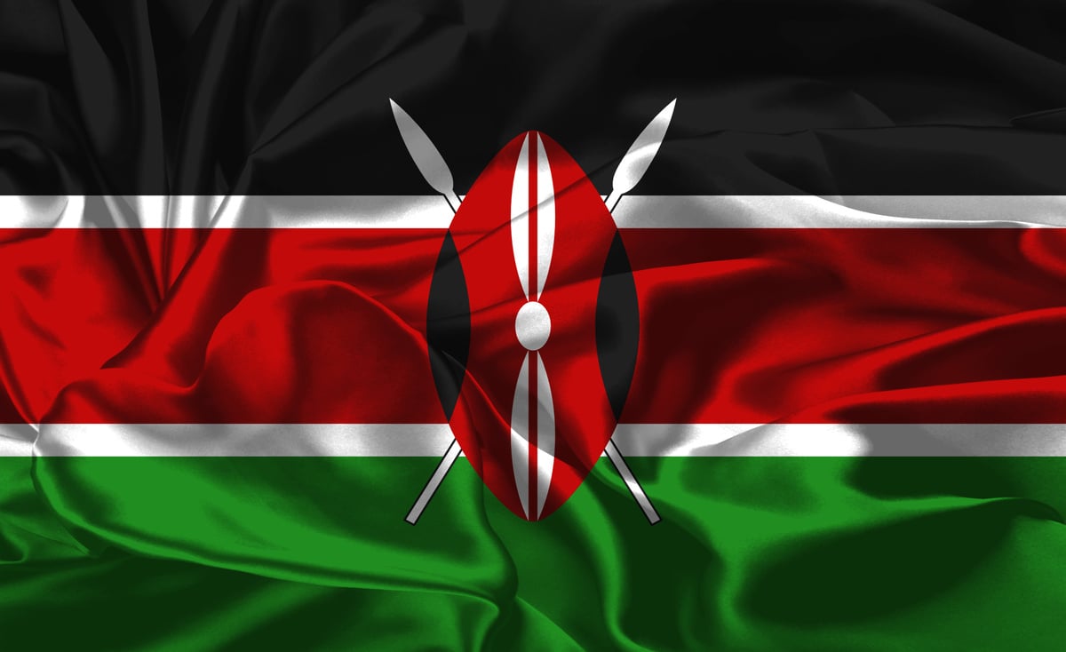 National flag of Kenya